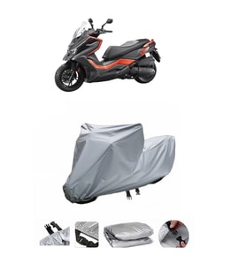 Kymco DTX 250  Gri Motosiklet Brandası ARKA ÇANTA UYUMLU DEĞİLDİR