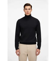 Erkek Slim Fit Balıkçı Yaka Akrilik Uzun Kollu Triko Kazak Günlük Ve Smart Stiller İçin Uygun