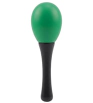 Temel Plastik Marakas Ritim Aleti Yeşil 13 cm