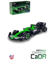 Cada Sauber F1 C45 2025 Formula Aracı 1/24 Scale -C55082W (348 Parça) Oyuncak Yapım Seti Blok Araba