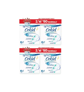 Orkid Ekstra Hassas Koruma Gece Süper Ekonomik Paket 14 x 4 = 56 Adet