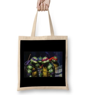 Teenage Mutant Ninja Turtles Bez Çanta Uzun Saplı