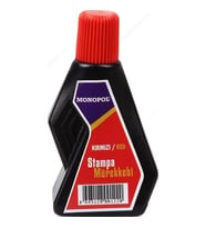 Monopol Istampa Mürekkebi 30 ML Kırmızı