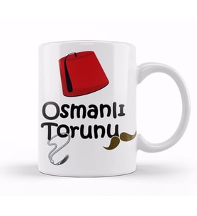 Osmanlı Torunu Kupa Bardak Porselen
