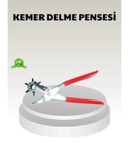 6 Başlıklı Kemer Delme Pense Paslanmaz Çelik Çok Amaçlı