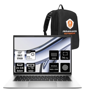 HP Elitebook 840 G9 i7 1255U 24GB RAM 4TB SSD 14" FHD+ FreeDOS 9M431ATPN315 Notebook + Per4 Çanta