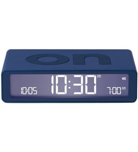 Lexon Flip Klasik Şarj Edilebilir Alarm Saat Lacivert LR157DB9