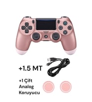Playstation 4 DualShock Yeni Nesil V2 Gamepad + 1.5 MT Şarj Kablo + 1 Çift Analog Başlığı