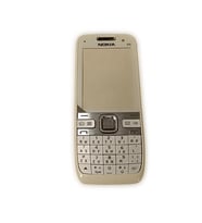 Nokia E55 Kasa Kapak Tuş Takımı E55 Uyumlu Beyaz Renk Orta Kasa Ön Kapak Arka Kapak Tuş Takımı
