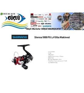 LRF Olta Makinesi  Shimano Sienna 1000 FG