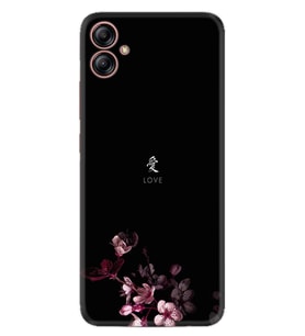 Samsung Galaxy A04E Kılıf Silikon Desen Özel Seri Love 1629
