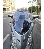 MOTOCAM Peugeot Satelis Ön Cam 2006-2014 Model 63cm Füme Renkli 4mm