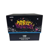 STA 1000100 AKRİLİK MARKER KALEM SETİ 2mm UÇ 100'LÜ (RENK) KUTULU