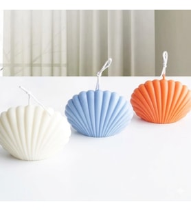 İstiridye Silikon Kalıp 6.3x4 Cm