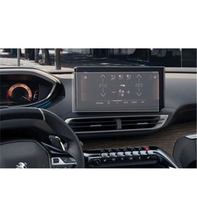 Peugeot 5008 10 inç Mat Ekran Koruyucu Multimedya Şeffaf  (Şeffaf Hologram)