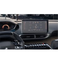 Peugeot 5008 10 inç Mat Ekran Koruyucu Multimedya Şeffaf  (Şeffaf Hologram)