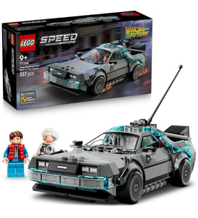 ® Speed Champions Geleceğe Dönüş’ten Zaman Makinesi 77256 - 9 Yaş ve Üzeri Çocuklar için Yaratıcı Oy