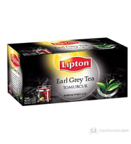 Lipton Earl Grey Bardak Tomurcuk Poşet Çay 25'Li