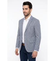 Erkek Tek Spor Ceket 4 Drop Çift Yırtmaçlı Mevsimlik BGL-ST05331