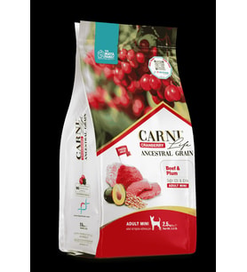 PETLOVEBUTİK CRANBERRY ANCESTRAL GRAIN KÖPEK SIĞIR & ERİK YETİŞKİN MINI 2.5KG