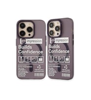 İphone 14 Kılıf Llo Magneticsafe Desenli Kapak - Llo Mor - 6