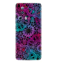 Xiaomi Mi 13 Lite Kılıf Silikon Desen Özel Seri Colurful Mandala 1667
