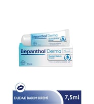 Bepanthol Dudak Bakım Kremi 7,5 ml l Kuru ve Çatlamış Dudaklar İçin Günlük Nemlendirme