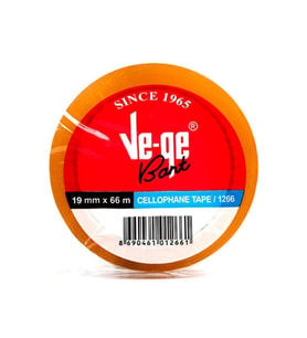 Ve-Ge Koli Bant Şeffaf 19 MM x 66 Metre Aslan (96 Adet)