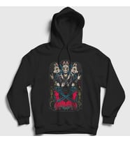 Presmono Unisex Siyah Poster Müzik Babymetal Kapüşonlu Sweatshirt 529051tt