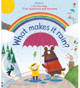 Lift-The-Flap First Questions And Answers What Makes It Rain? (Krem)