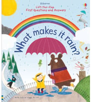 Lift-The-Flap First Questions And Answers What Makes It Rain? (Krem)