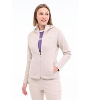 Lumberjack WL MILA 18CT321 5FX 101970813 Kadın Eşofman Üstü Bej XS-XL