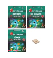 5. Sınıf Metaword Matematik Fen ve Türkçe Konu Özetli Etkinlikli Soru Bankası 3lü Set
