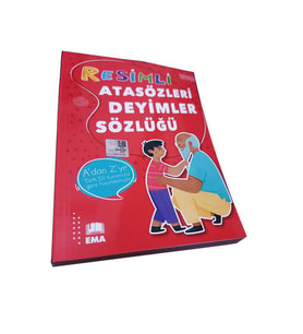 Resimli Atasözleri ve Deyimler Sözlüğü Tdk Uyumlu Karton Kapak İlk Orta Okul 256 Sayfa 1 Adet Ema Renkli Resimli Sözlük Atasözleri Deyimler