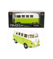 Rmz City 1:32 Alman Klasikleri Serisi Die Cast Çek Bırak Model Araba - Yeşil Volkswagen T1 Transp