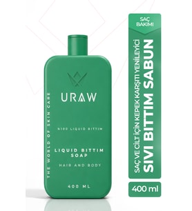 Sıvı Bıttım Sabunu Saç Derisi Arındırıcı & Kepek Karşıtı Şampuan 400 ml
