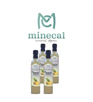 Minecal Ananas Sirkesi 4x500 ml – %100 Katkısız Doğal  Şekersiz  Koruyucu Içermez