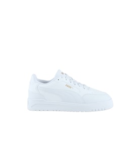 Puma Shuffle Downtown Erkek Spor Ayakkabı Beyaz Altın