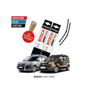 Fiat Doblo Silecek Takımı (2011-2021) Bosch Aerotwin Plus