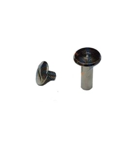 Cilt Menü, Katalog, Kartela Vidası, 6 Mm - Nikel, 100 Adet