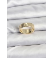 Gold Renk Model Kadın Yüzük TJ-BYK3910