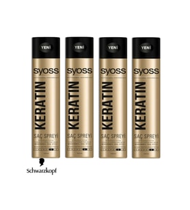 Syoss Keratin Saç Spreyi 400ml X 4 Adet