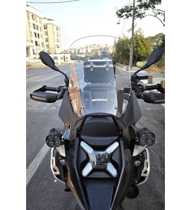 MOTOCAM BmwR 1300 GS Ön Cam 2023-2026 Model 48cm Şeffaf Renkli 4mm