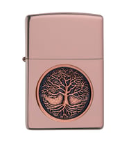 Zippo 49190 Tree Of Life Emblem Çakmak