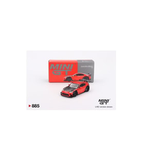 Mini GT Toyota GR86 LB Nation Kırmızı 1/64 Model Araba