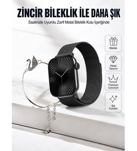 SQ-16 Mini Series 10 Akıllı Saat Spor Modları, Bildirim ve Müzik Kontrolü