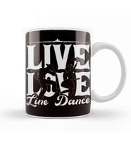 Live Line Dance Love Choreographer Western Country Music Kupa Bardak Porselen