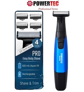 TR-650 Body Groom Sakal Vücut Kıl Tüy Tıraş Makinesi