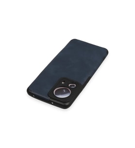 Xiaomi Mi 13 Lite Kılıf Loop Deri Silikon - Lacivert