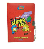 Gıpta Kral Şakir Kilitli Hatıra Defteri (Kırmızı)